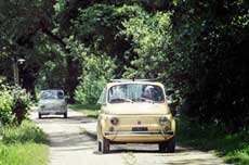 The Legendary Fiat 500 Tour at Sunset on Florence and Chianti Hills with Aperitif