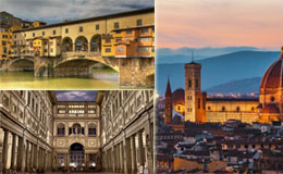 Florence walking tour from the Uffizi to food tastings