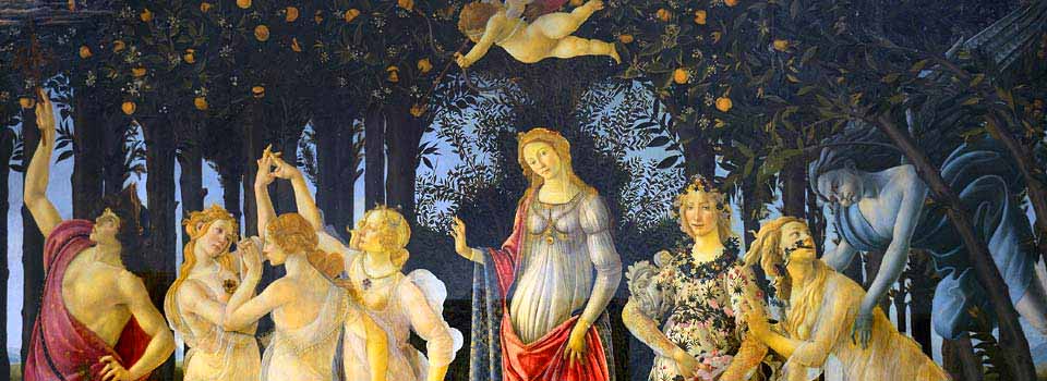Florence - Uffizi Gallery - Primavera Del Botticelli